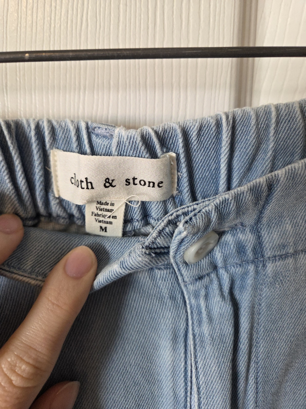 cloth & stone Light Blue Relaxed Jeans - Picture 2 of 5